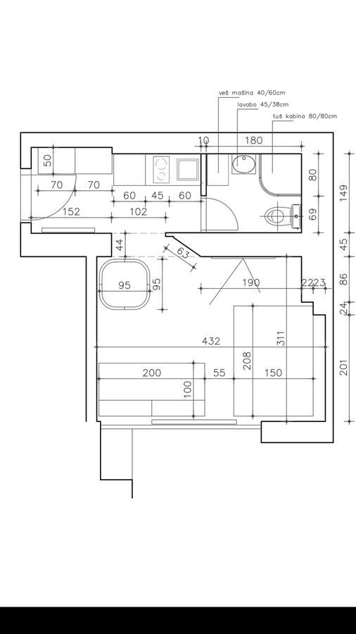 Apartment Centar Užice Eksteriør bilde